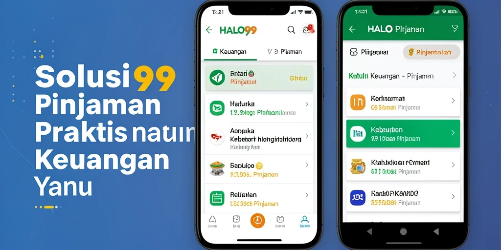 Tampilan antarmuka pengguna HALO99 yang intuitif dan fungsional.