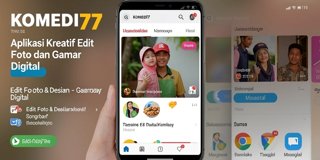 Tampilan antarmuka KOMEDI77 yang menarik dan mudah digunakan.