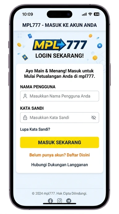 Panduan Masuk Akun mpl777 untuk Android